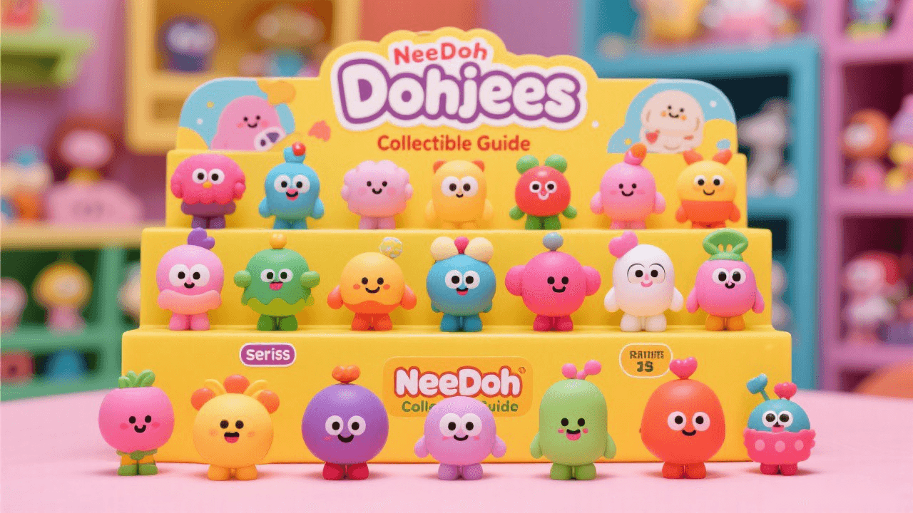 NeeDoh Dohjees Collectible Guide: Complete Series 1 & 2 Checklist