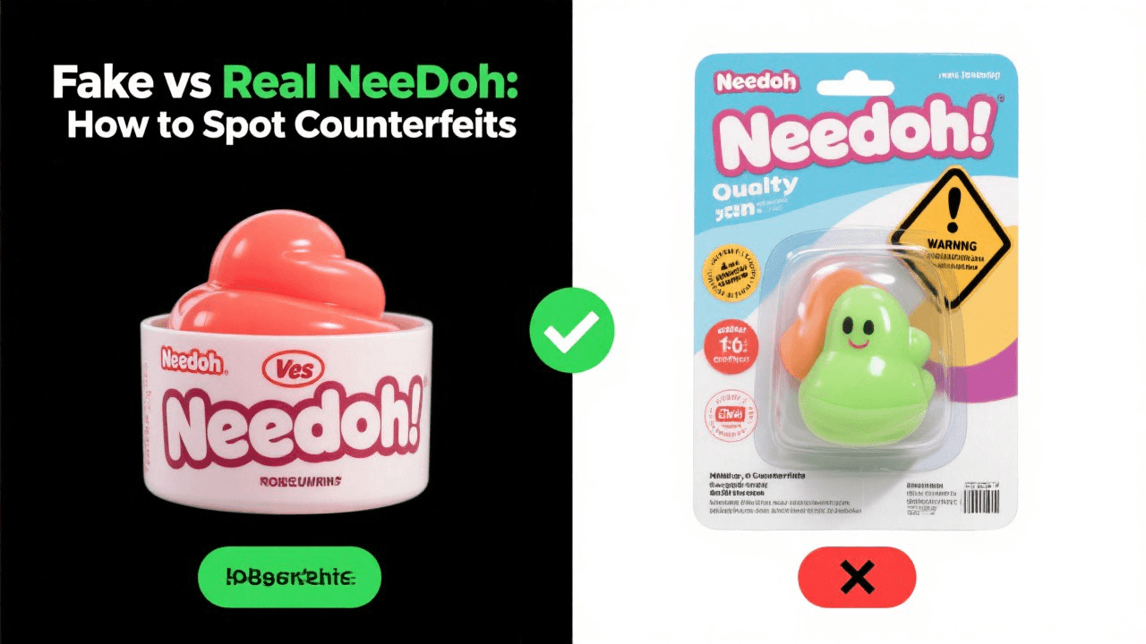 How to Spot Fake NeeDoh Toys: Authentic vs Counterfeit Guide