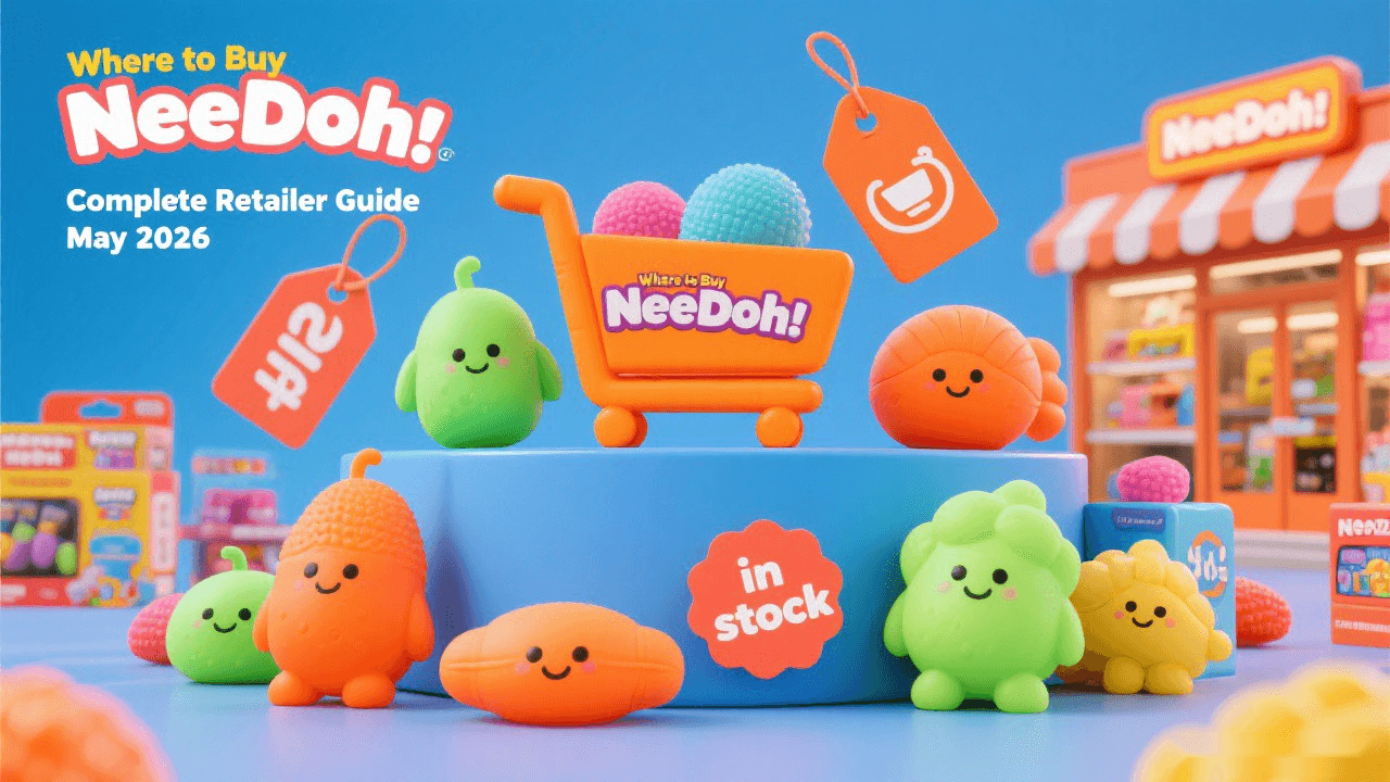 Where to Buy NeeDoh: Complete Retailer Guide (May 2026)