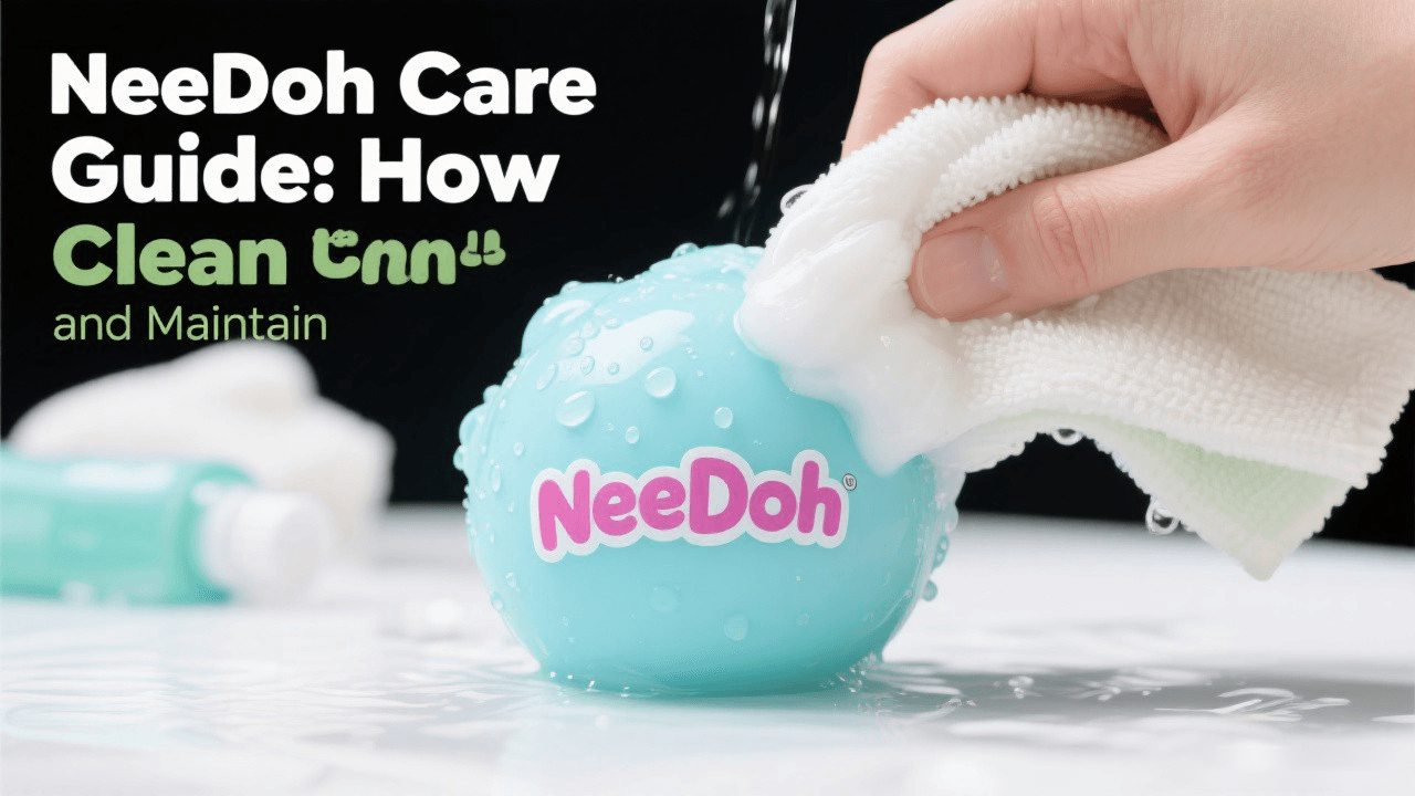 NeeDoh Care Guide: How to Clean and Maintain Your Squishy