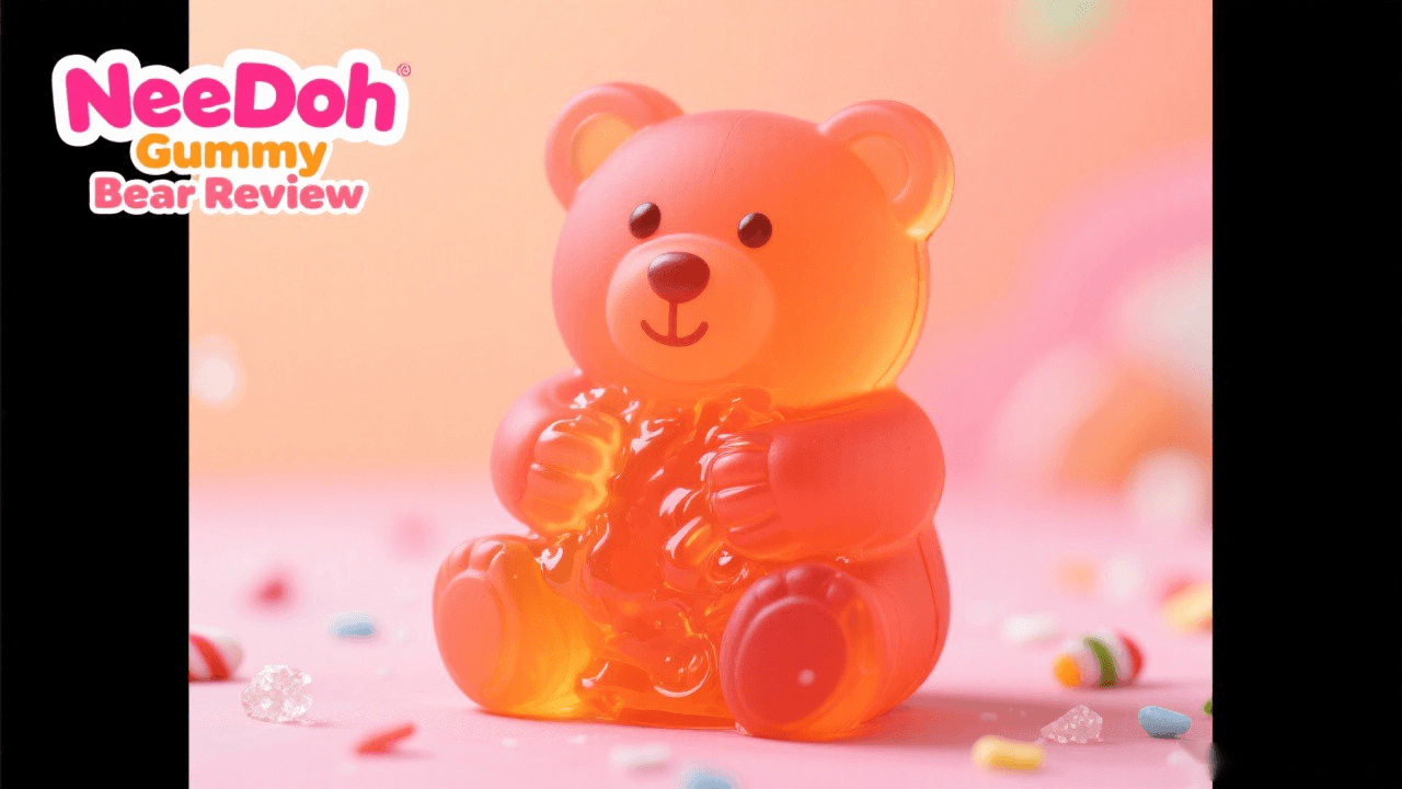 NeeDoh Gummy Bear Review: The Adorable Stress Toy Everyone Loves