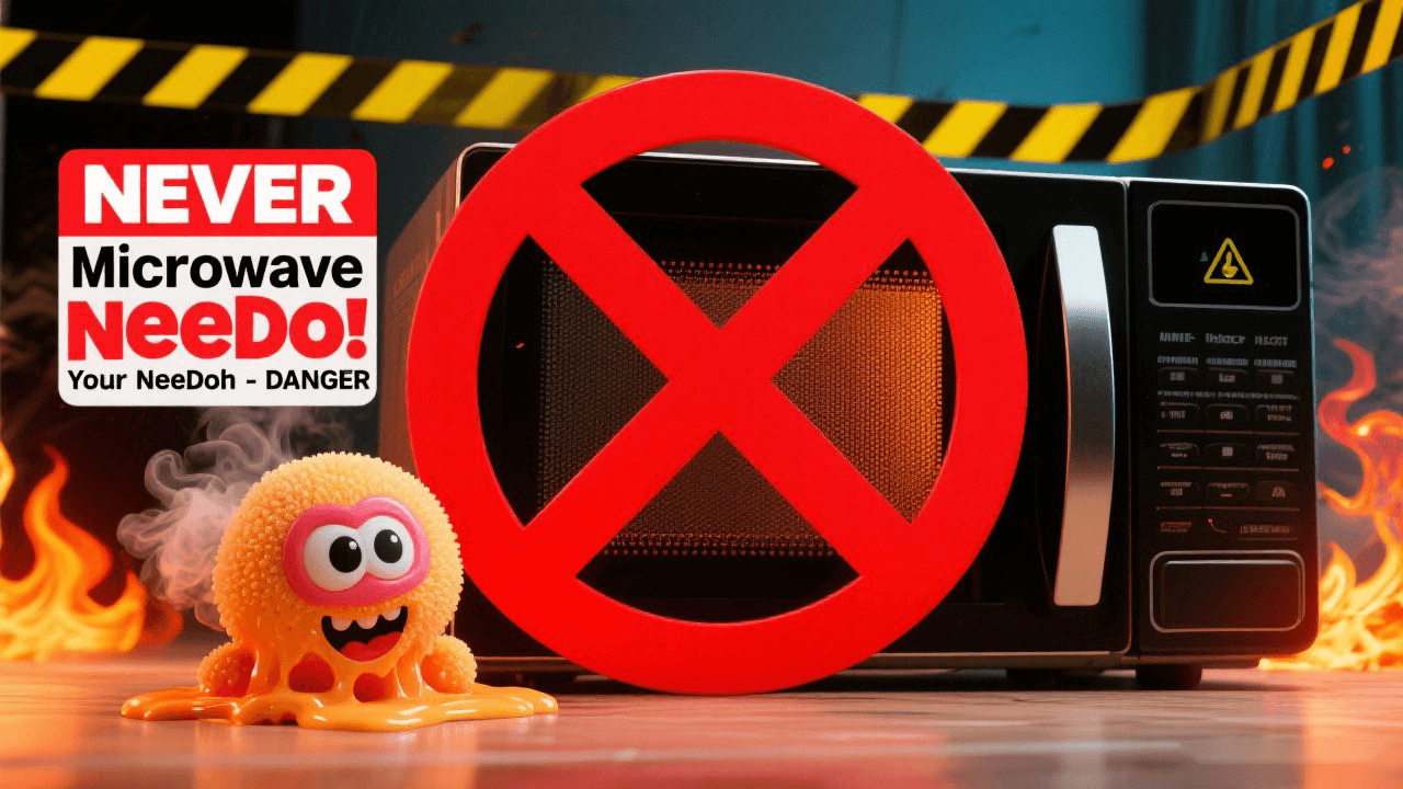 NeeDoh Microwave Danger: Why You Should Never Heat Your Squishy Toy