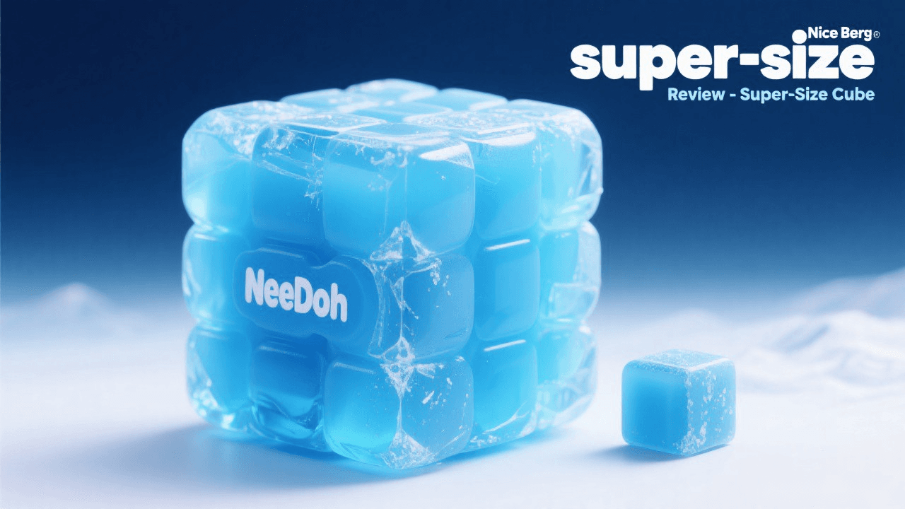 NeeDoh Nice Berg Review: Is the Super-Size Cube Worth It?