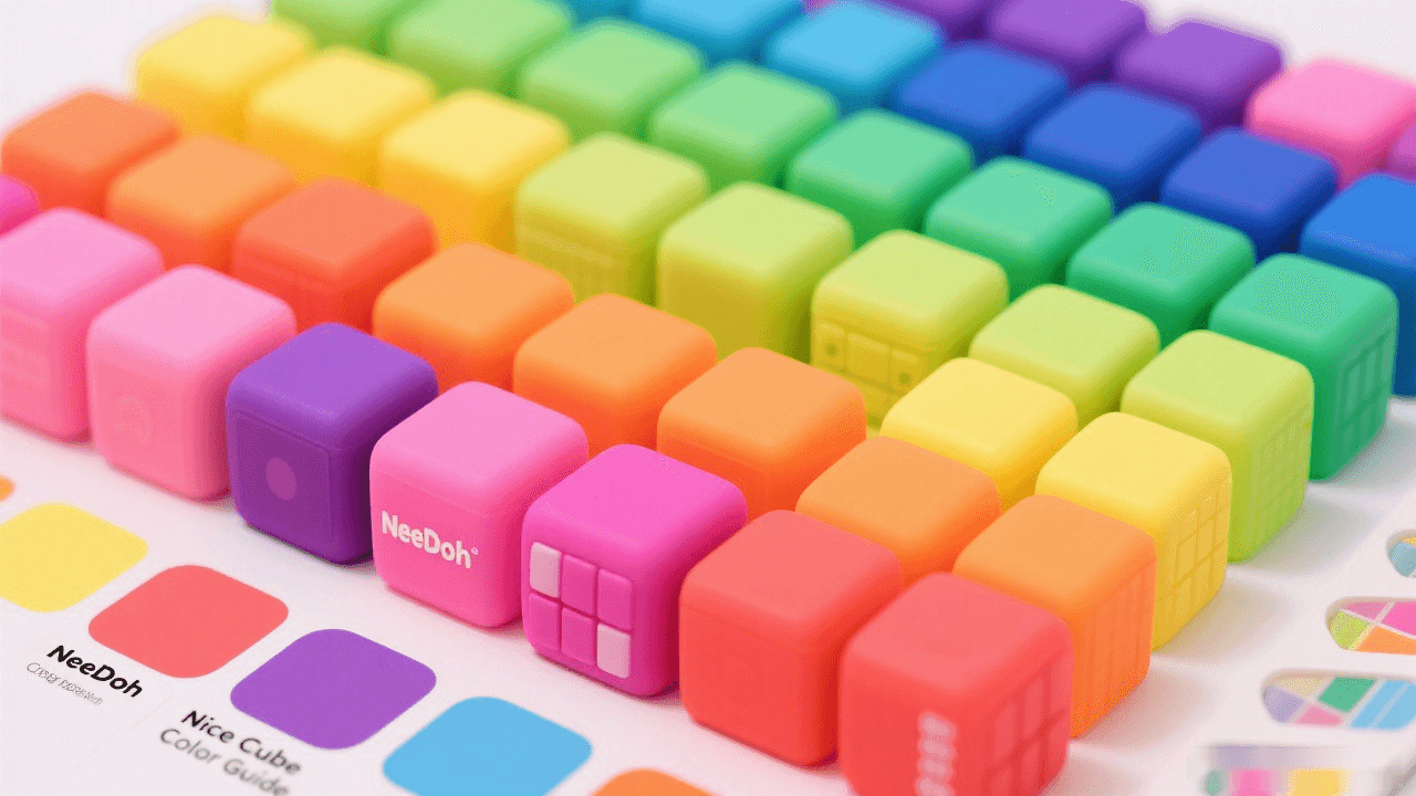NeeDoh Nice Cube Colors: Complete Color Guide and Rarity (2026)