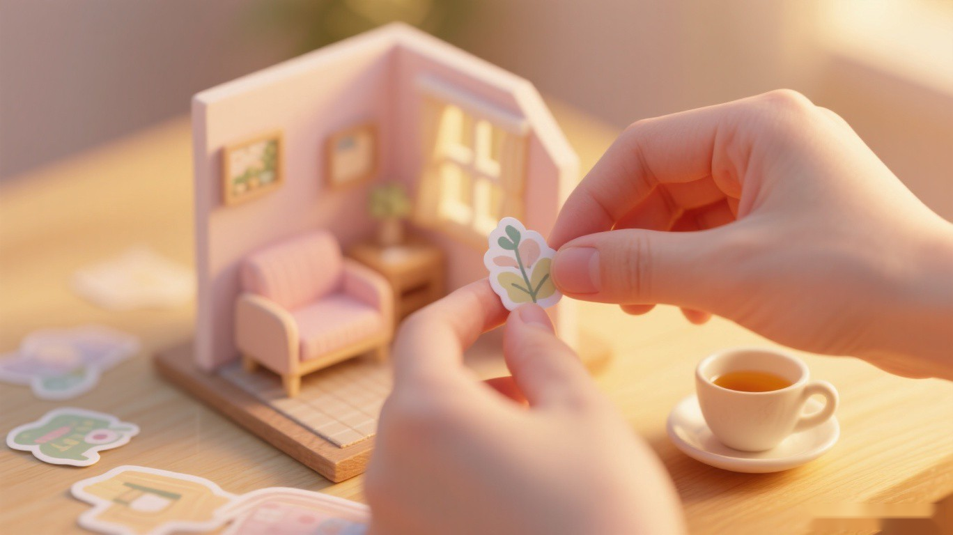 Why Diorama Stickers Help With Anxiety: A Gentle Explanation