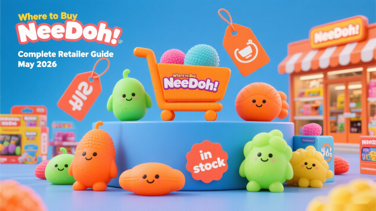 Where to Buy NeeDoh: Complete Retailer Guide (May 2026)